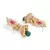 Ruby Stone Studded Jhumkas
