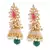 Ruby Stone Studded Jhumkas