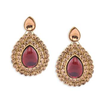 Red Pearl Designer Necklace Sets 6