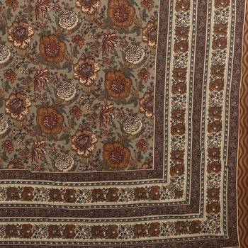 Grush 100% Cotton Jaipuri Print Queen Size Bedsheet With 2 Pillow Covers 4