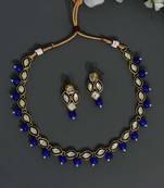 Blue necklace-sets