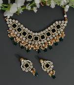 Green necklace-sets