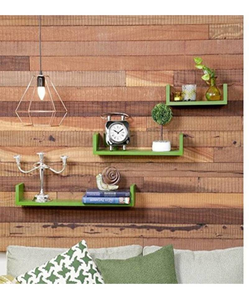 Wall Rack Shelves / wall decorative shelf/ Display rack/ Wall decor brown