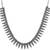 Antique German Silver Black Metal Necklace Tribal  Style Fusion Jewellery for Women