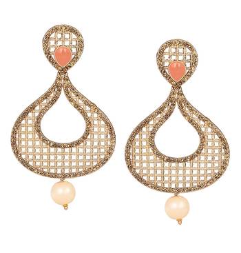 Pink diamond earrings 1