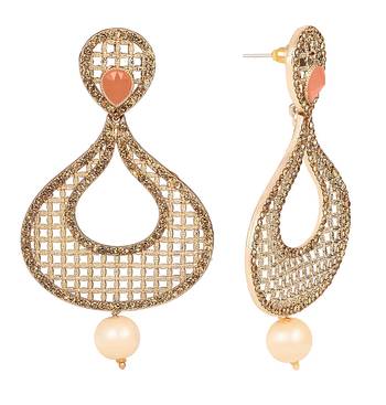 Pink diamond earrings 2