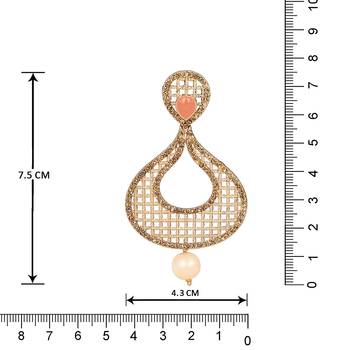 Pink diamond earrings 3
