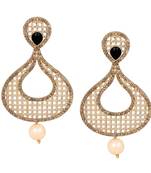 Black diamond earrings