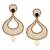 Black diamond earrings