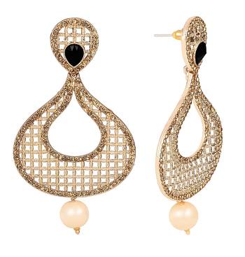 Black diamond earrings 2