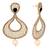 Black diamond earrings