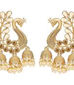 Brown diamond earrings
