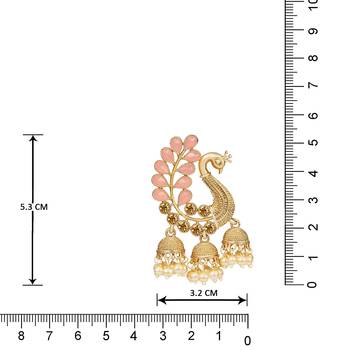 Pink diamond earrings 3