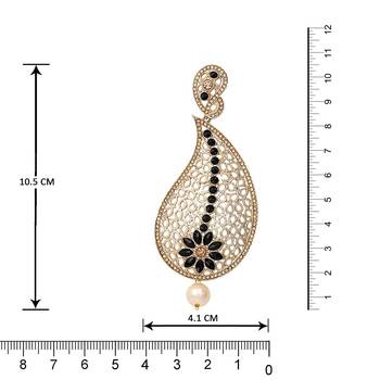 Black diamond earrings 3