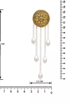 Gold diamond earrings