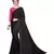 Black Stone Work Embroidered Art Silk Saree With Blouse For Women