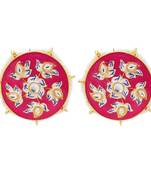 9blings Pink pearl earrings