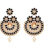 Black diamond earrings