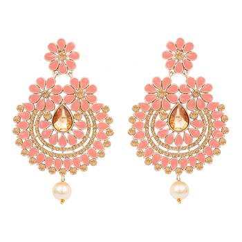 Pink diamond earrings 1