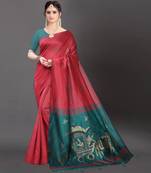 Latest Designer Jacquard Banarasi silk Woven  saree with Blouse