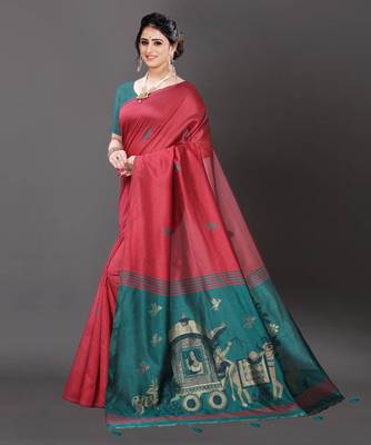 Latest Designer Jacquard Banarasi silk Woven  saree with Blouse 2