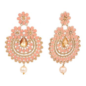 Pink diamond earrings 1