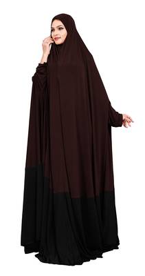 JSDC Outdoor Wear Umbrella Long Flairs Style Hosiery Lycra Women Abaya Burkha Burqa 4