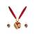 Maroon terracotta-jewelry