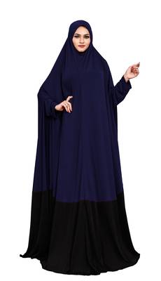JSDC Islamic Wear Plain Umbrella Long Flairs Style Hosiery Lycra Women Abaya Burkha Burqa 1