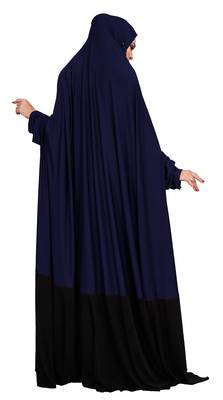 JSDC Islamic Wear Plain Umbrella Long Flairs Style Hosiery Lycra Women Abaya Burkha Burqa 5