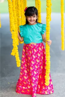 PERCHED OWL LEHNGA SET