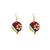 Maroon terracotta-jewelry