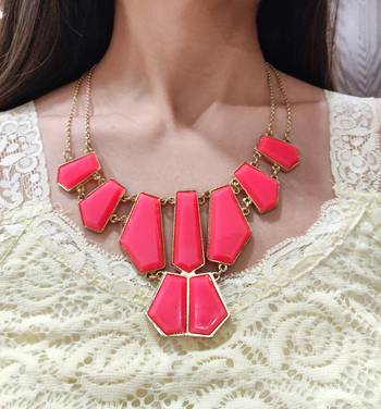 Pink Necklace 1