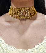 Golden Choker Necklace