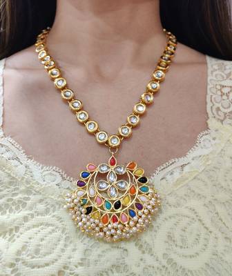 Multicolor Kundan Necklace 1