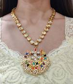 Multicolor Kundan Necklace