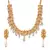Gold Plated Designer Flower Necklace Set