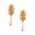 Gold Plated Designer Flower Necklace Set