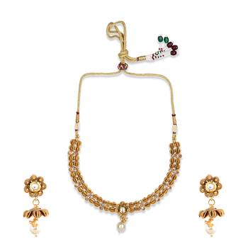 Gold Plated Designer Necklace Set 3