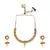 Gold Plated Designer Necklace Set