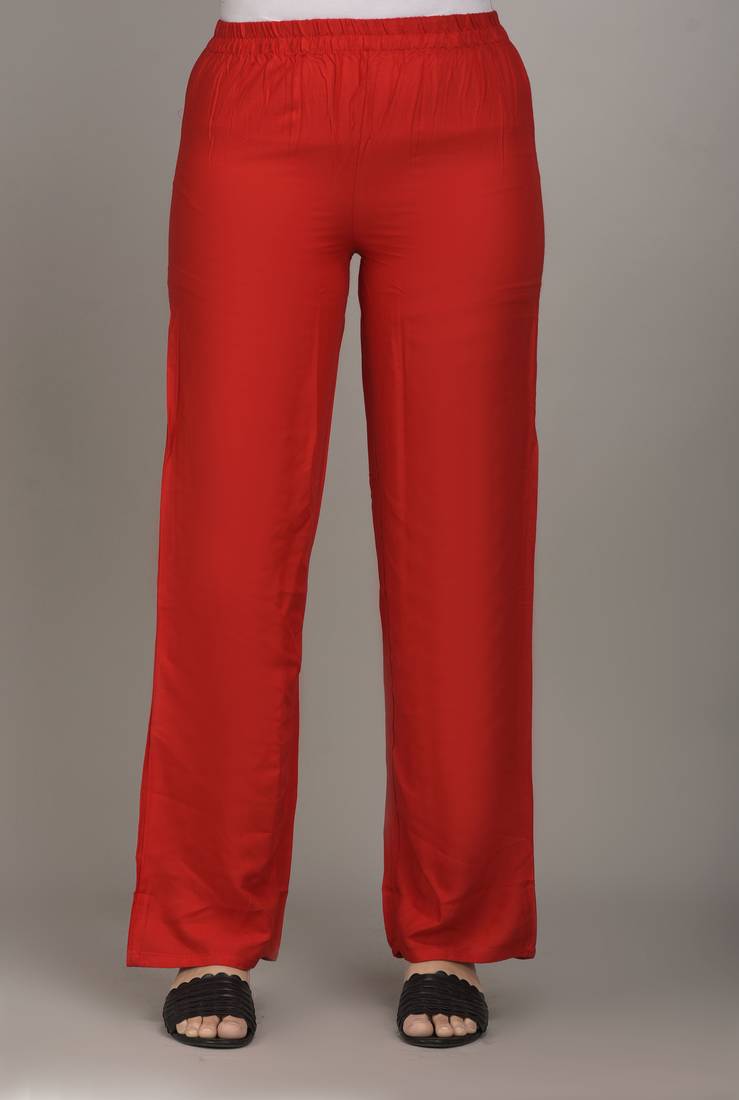 Jaipur Fashion Mode Womens Rayon Embroidered Straight Kurta Palazzo Set (Mustard)