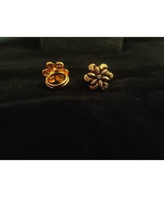 Gold Plated Designer Toe Ring 1