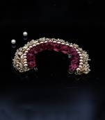 Red Artificial Flower Gajra  Hair Accessories for Women