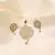 Gold Plated American Diamond Jewellery Mangalsutra Pendant with Chain for Women