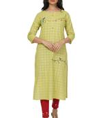 NISHIKA pure cotton designer embroidered women's  kurtis