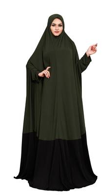 JSDC Plain Umbrella Long Flairs Style MOdest Wear Hosiery Lycra Women Abaya Burkha Burqa 1