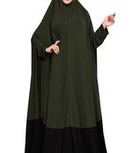 JSDC Plain Umbrella Long Flairs Style MOdest Wear Hosiery Lycra Women Abaya Burkha Burqa