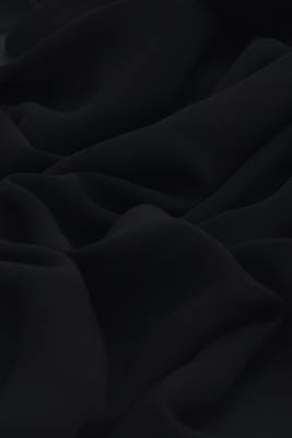 Black Georgette Hijab 3