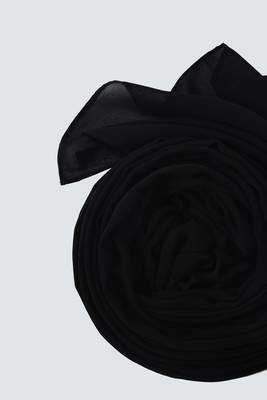 Black Georgette Hijab 4