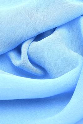 Light Blue Georgette Hijab 3